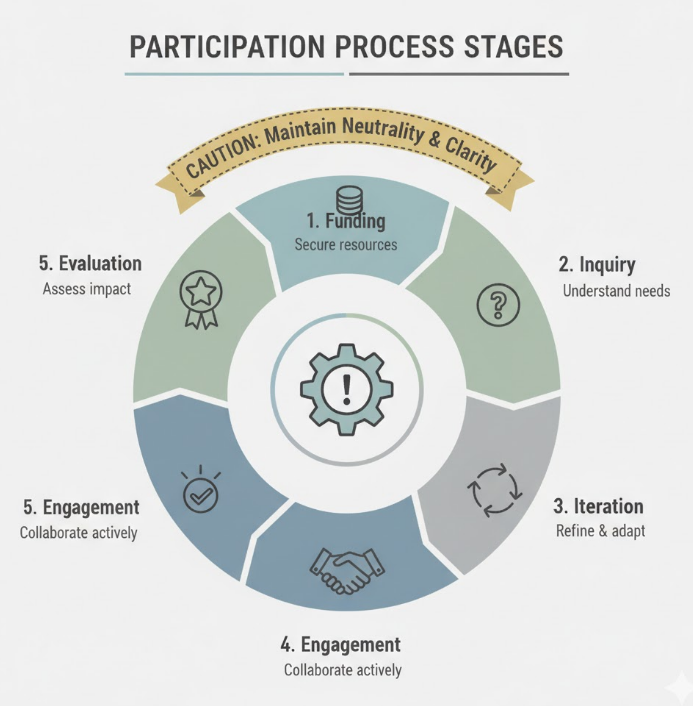 꽁머니 참여 진행 단계 인포그래픽