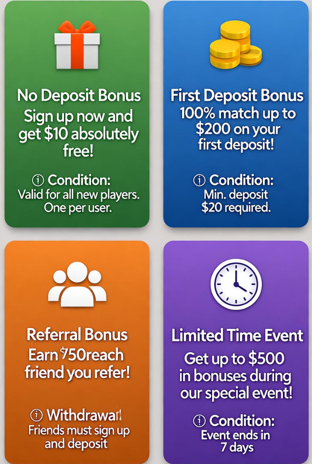 다양한-가입-꽁머니-유형을-카드-형태로-정리한-인포그래픽 다양한-가입-꽁머니-유형을-카드-형태로-정리한-인포그래픽