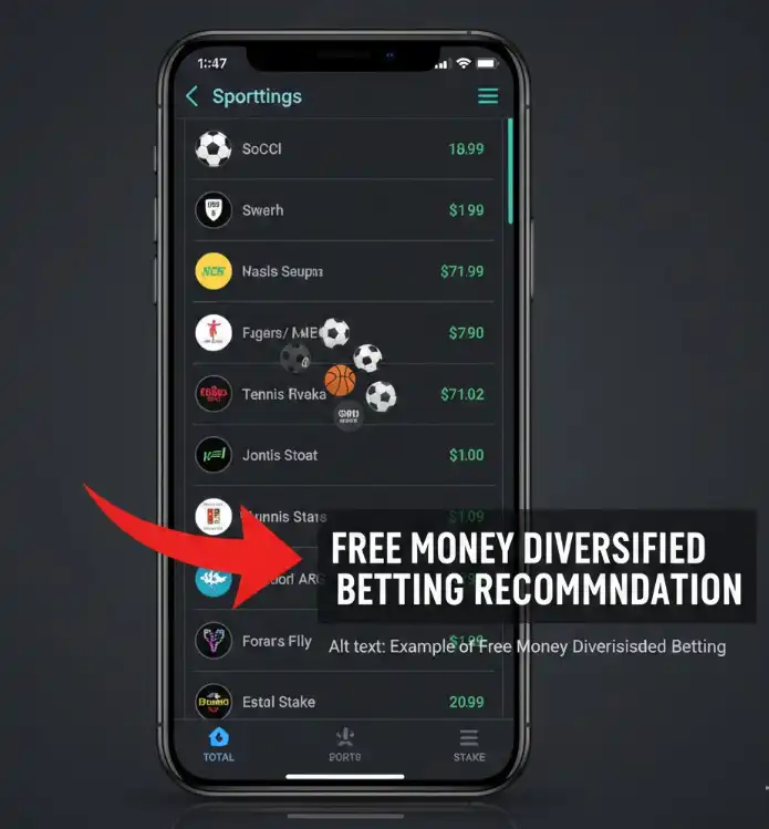 베팅슬립에 여러 경기가 소액으로 분산된 화면 “꽁머니 분산 베팅 추천”