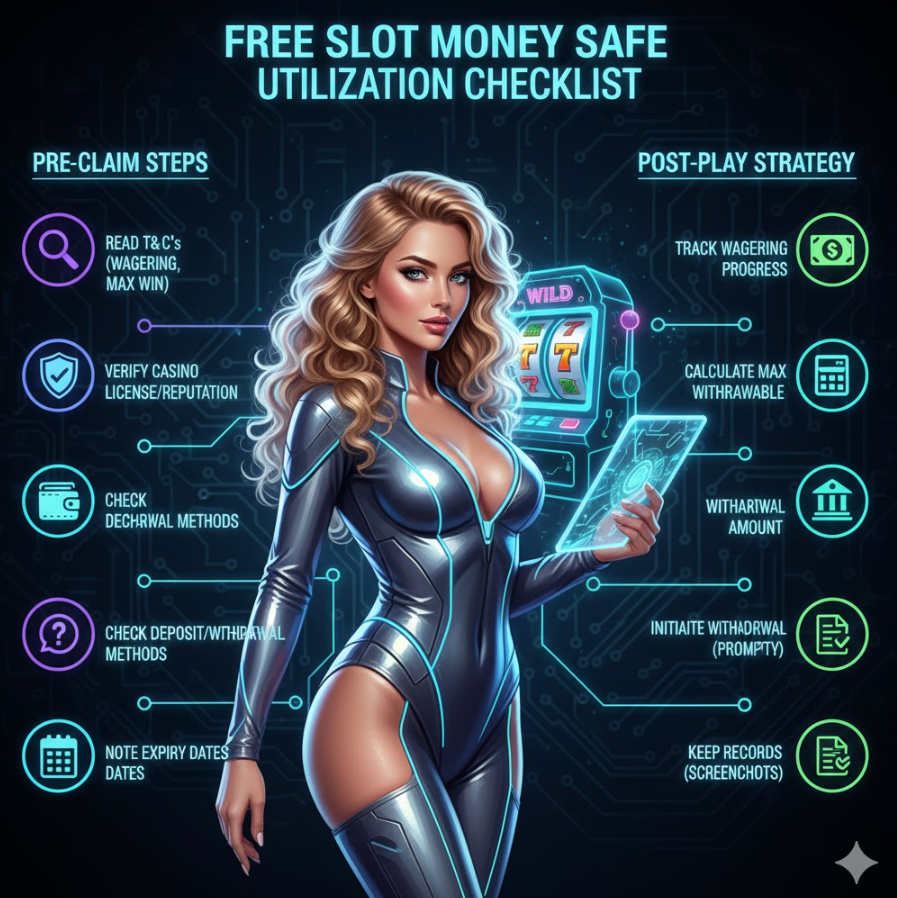 안전 활용 체크리스트 인포그래픽 – 조건 확인부터 출금까지 실전 가이드