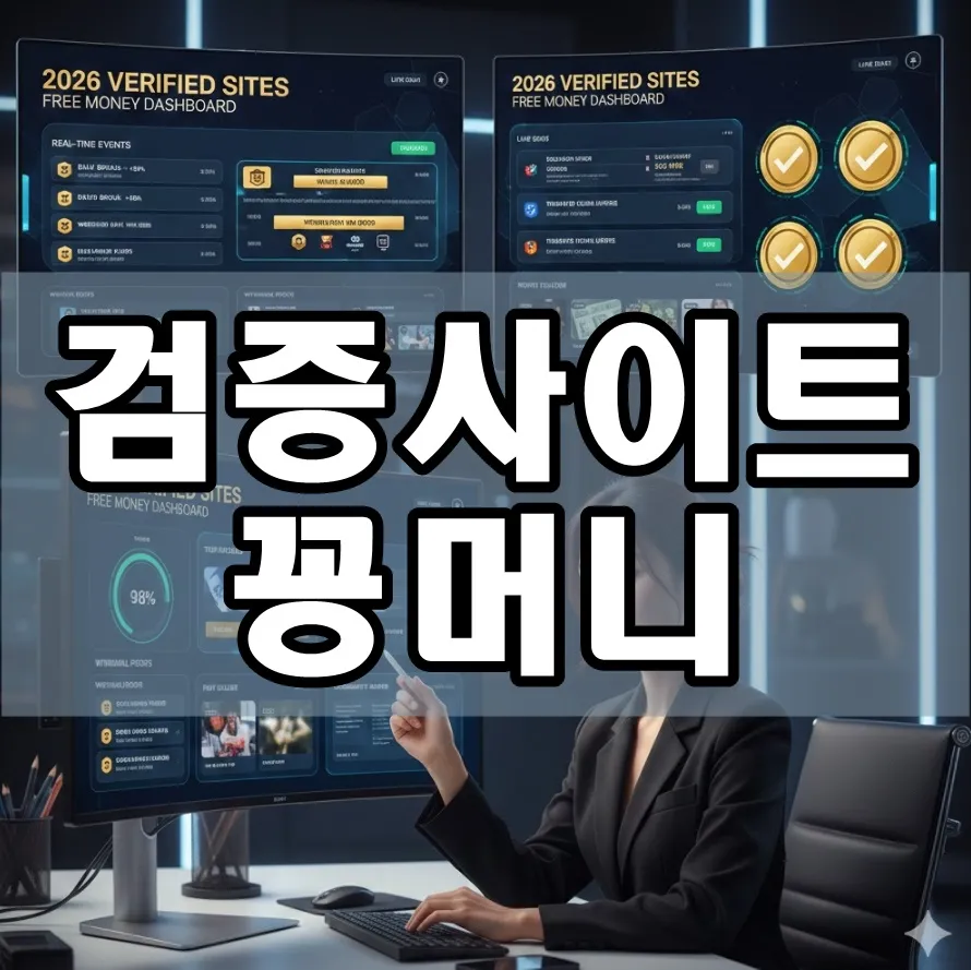 검증사이트 꽁머니 표지