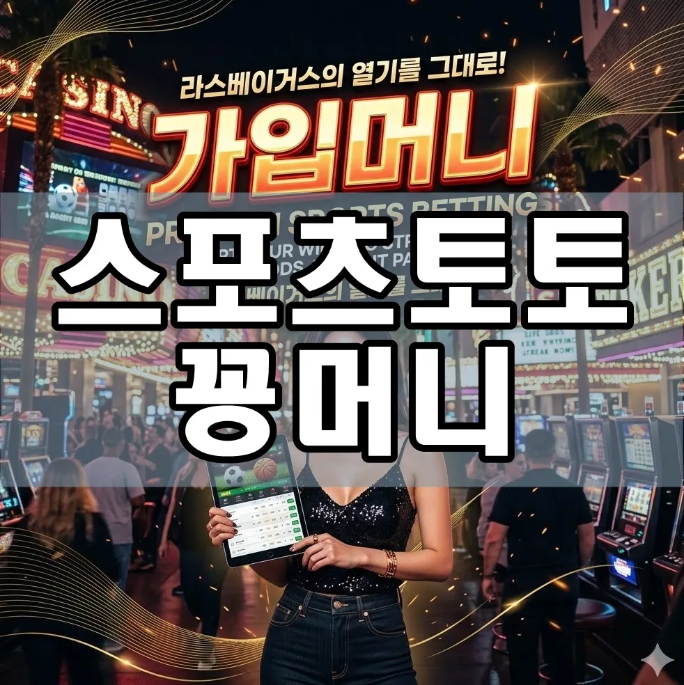 스포츠 토토 꽁머니 표지