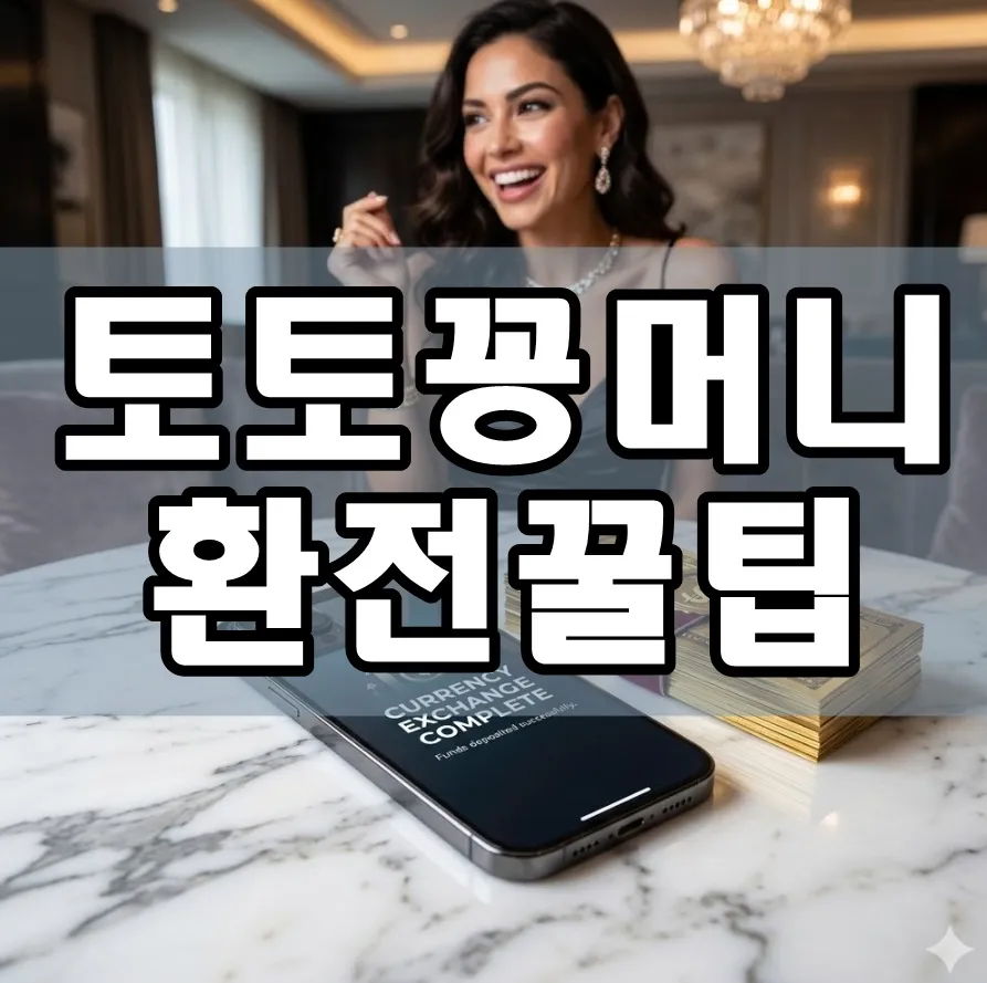 토토꽁머니 환전 꿀팁 표지