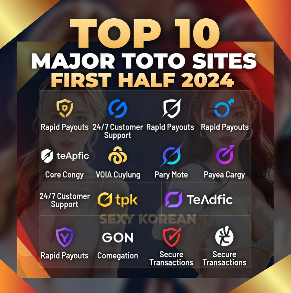 2026년 상반기 업계에서 가장 높은 안전 등급을 획득한 TOP 10 메이저 사이트들의 세련된 로고와 핵심 강점들이 황금 비율 격자 구조로 배치된 화려하고 압도적인 분위기의 콜라주 포스터 2026년 상반기 업계에서 가장 높은 안전 등급을 획득한 TOP 10 메이저 사이트들의 세련된 로고와 핵심 강점들이 황금 비율 격자 구조로 배치된 화려하고 압도적인 분위기의 콜라주 포스터